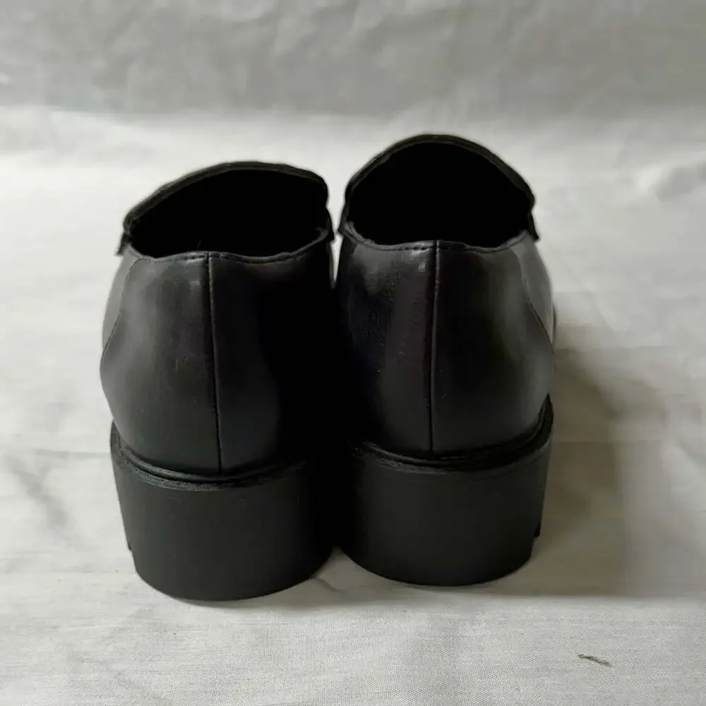 Michael by Michael Shannon Quilted Chunky Platform Penny Loafers